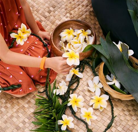 Plumeria Walk: A Fragrant Welcome slide 1