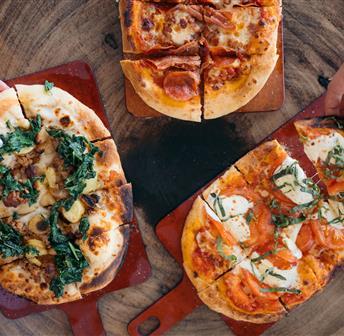 Pizza at Piko Coffee + Bar